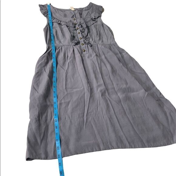 Anthropologie Maeve Ruffles Sleeveless Rayon Dress - Picture 7 of 9